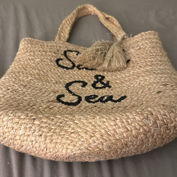 J.Jill Sand & Sea Jute Beach Bag - Picture 4 of 6